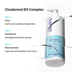 baren SenCICAtive BHA Body Wash, 500ml