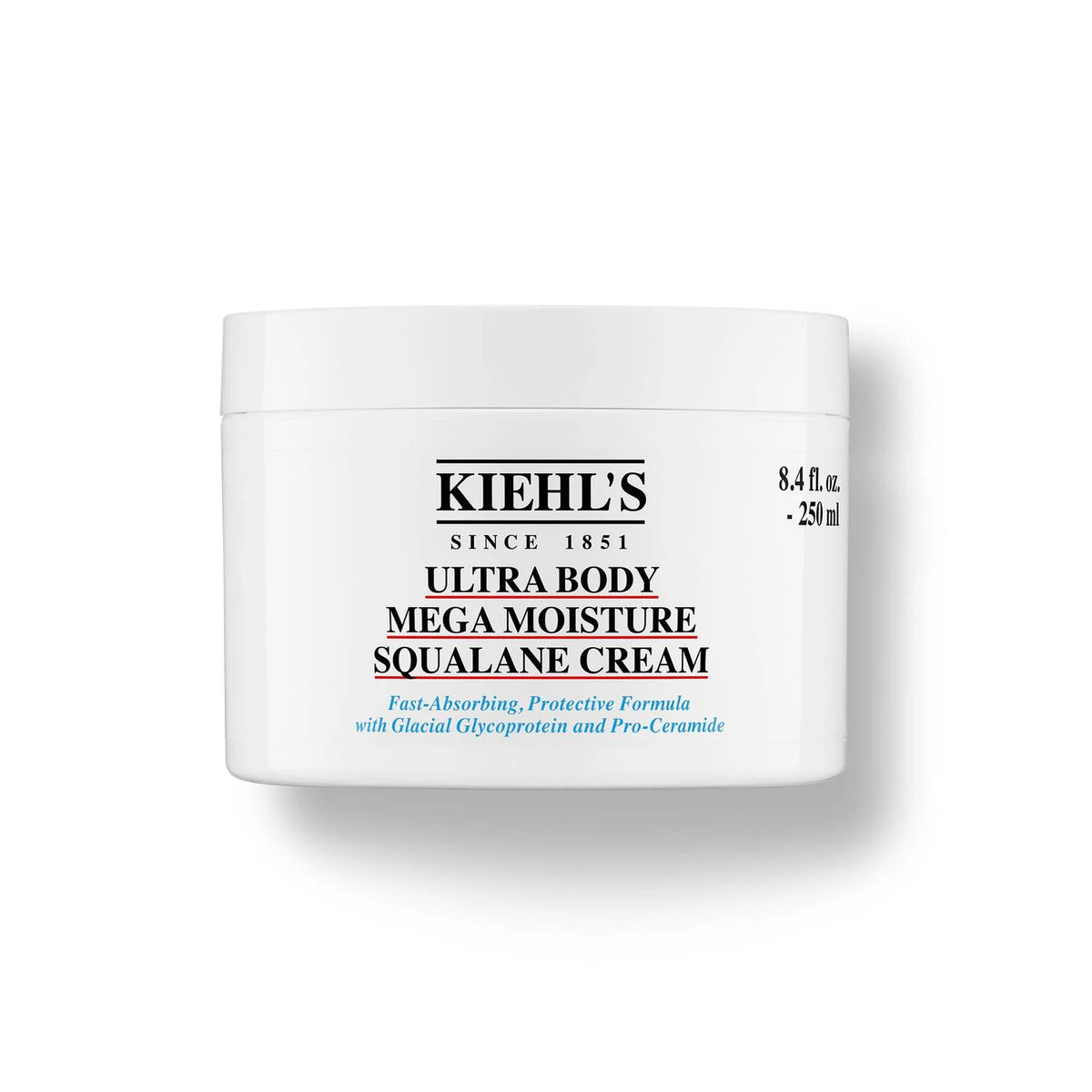 Kiehl's Ultra Body Mega Moisture Squalane Cream 250ml