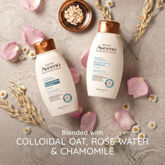 Aveeno Rosewater & Chamomile Blend Soothe and Soften Shampoo 345ml