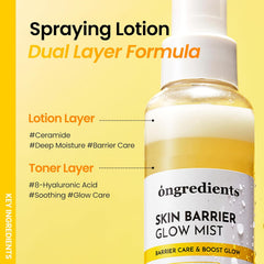 Ongredients Skin Barrier Glow Mist 100ml