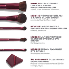 Morphe Rebellious 6-piece Travel Brush & Tool Set