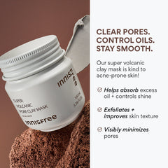Innisfree Super Volcanic Pore Clay Mask 100ml