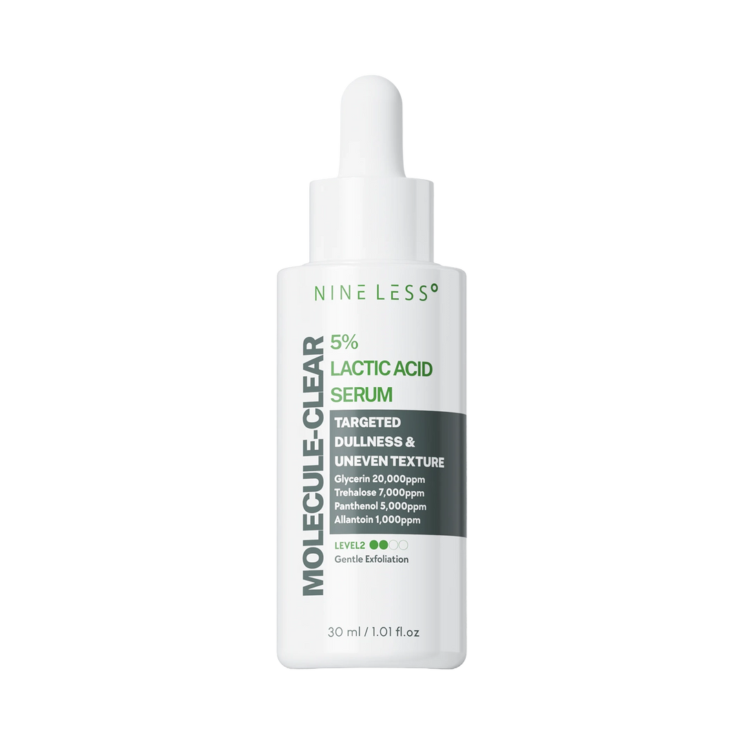 NINE LESS Molecule-Clear 5% Lactic Acid Serum