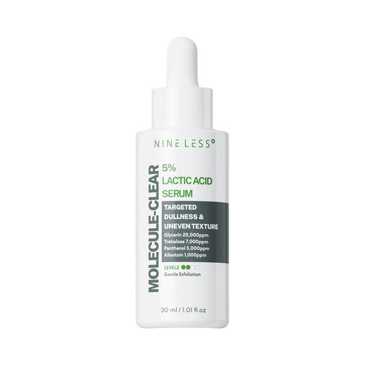NINE LESS Molecule-Clear 5% Lactic Acid Serum