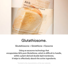 Abib Mild Acidic pH Sheet Mask Glutathiosome