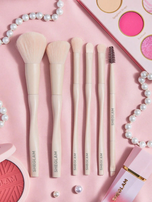 Sheglam Pro Core Brush Kit 6 pieces
