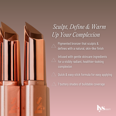 LYS No Limits Cream Bronzer Stick- Courage