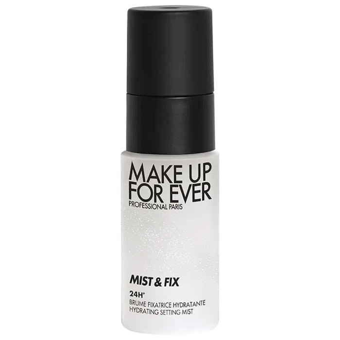 MAKE UP FOR EVER 
Mist & Fix 24HR Hydrating Setting Spray 10ml mini