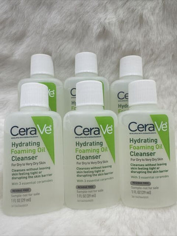 CeraVe Hydrating Foaming Oil Cleanser 29ml (One Piece Only)