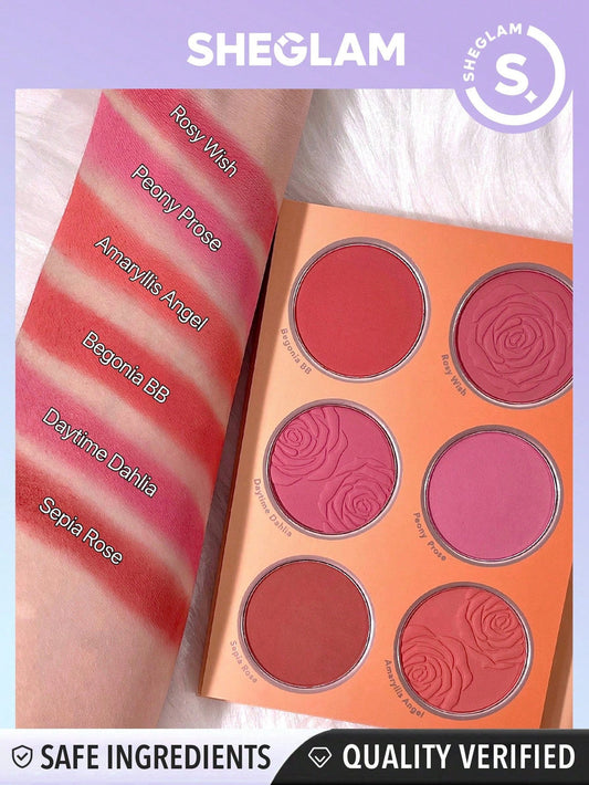 SHEGLAM FLORAL FLUSH BLUSH PALETTE