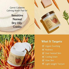 SKINFOOD - Carrot Carotene Calming Water Pad - 250g