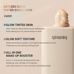 Heimish Artless Glow Tinted Sunscreen Shine Beige SPF50+ PA+++ 40ml