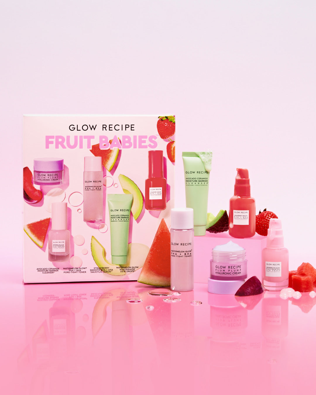 Glow Recipe Fruit Babies Bestsellers Kit NEW