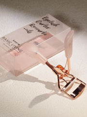 SHEIN BASIC LIVING Rose Gold Eyelash Curler With Pink Handle