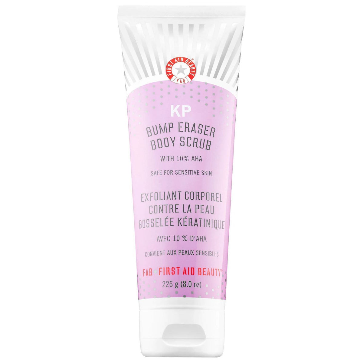 FAB KP BUMP ERASER BODY SCRUB 10% AHA 226g