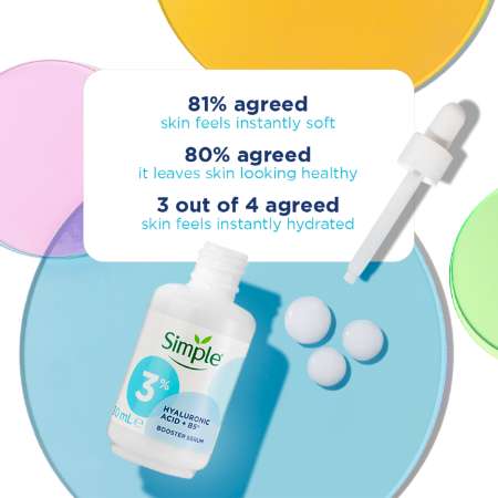 Simple Booster Serum 3% Hyaluronic Acid and B5