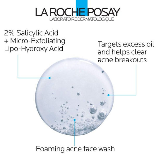 La Roche-Posay Effaclar Medicated Gel Cleanser 200ml.