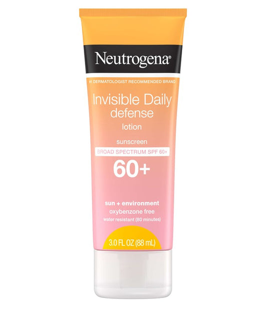 Neutrogena Invisible Daily Defense Sunscreen Lotion SPF 60+