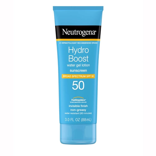 Neutrogena Hydroboost Water gel Lotion  Sunscreen Spf 50 (Oxybenzone free) (Expiry 08/24)