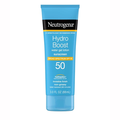 Neutrogena Hydroboost Water gel Lotion  Sunscreen Spf 50 (Oxybenzone free)