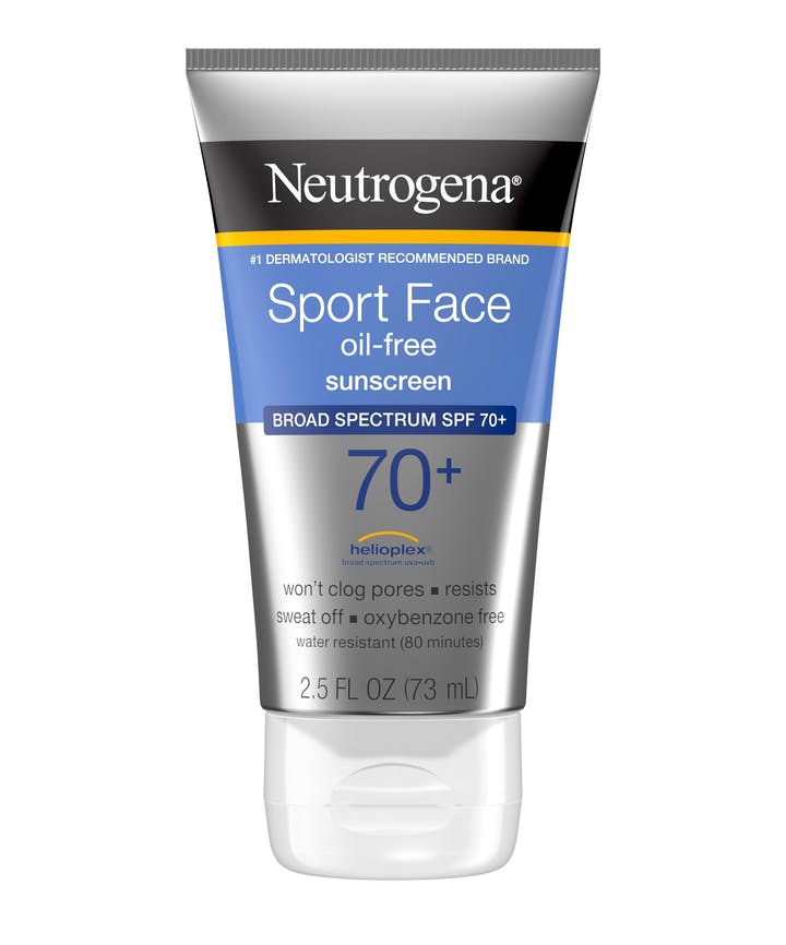 Neutrogena Sport Face Oil-Free Lotion Sunscreen Broad Spectrum SPF 70+ 73ml