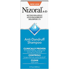 Nizoral AD Anti Dandruff Shampoo, 4 Fl Oz (125ml) USA imported