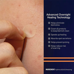 PanOxyl PM Overnight Spot Patches damage packaging