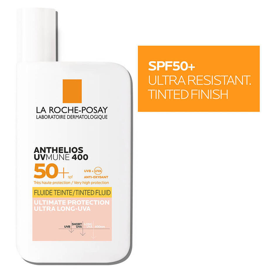 Anthelios Uvmune 400 Invisible Tinted Fluid Spf50 50ML