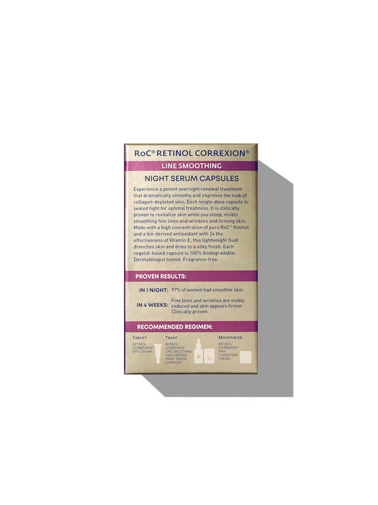 RETINOL CORREXION Line Smoothing Night Serum Capsules (30 biodegradable caps)