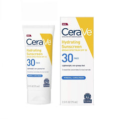 Cerave Hydrating Sunscreen SPF 30 75ml broad spectrum mineral sunscreen