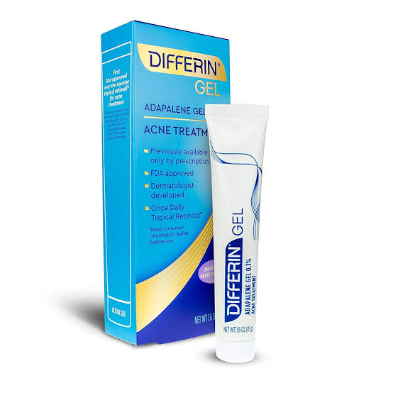 Differin 0.1% Adapalene Acne Treatment Gel, 0.5 oz (15g)One month supply