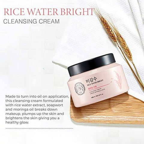 THE FACE SHOP Rice Water Bright Cleansing Cream