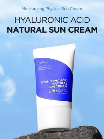 Isntree - Hyaluronic Acid Natural Sun Cream SPF50+ PA++++ 50ml