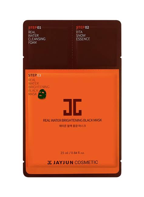 Jayjun Real Water Brightening Black Mask