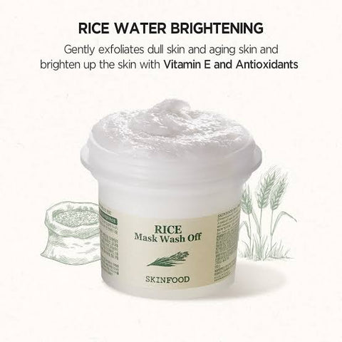Skin Food – Rice Mask Wash Off 100g
