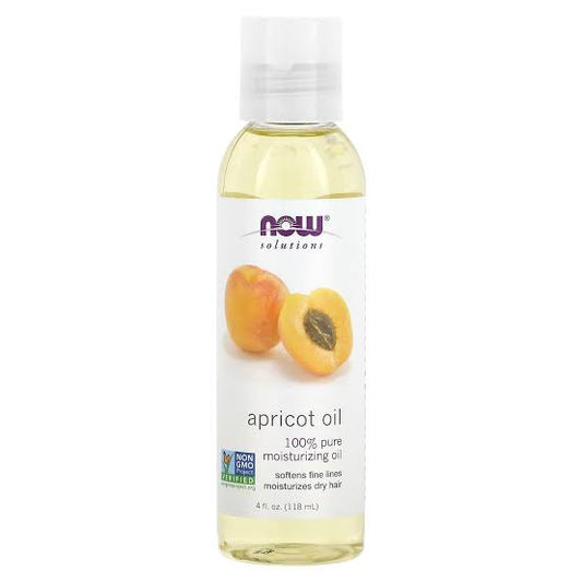 Now Solutions, Apricot Oil, 4 fl oz (118 ml)