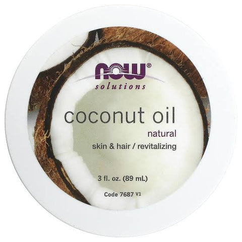 Now Solutions Coconut Oil 89ml