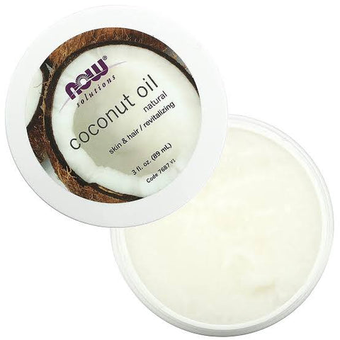 Now Solutions Coconut Oil 89ml