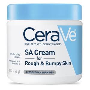 Cerave SA Cream for Rough & Bumpy Skin MOISTURIZING CREAM 16oz