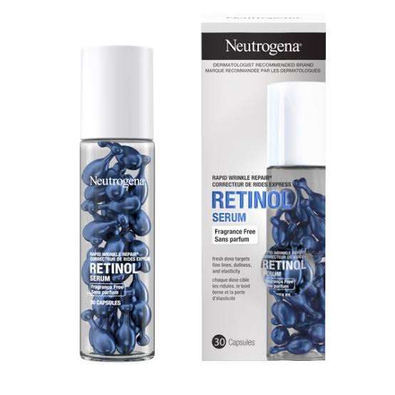 Neutrogena Rapid Wrinkle Repair Retinol Face (30) Serum Capsules