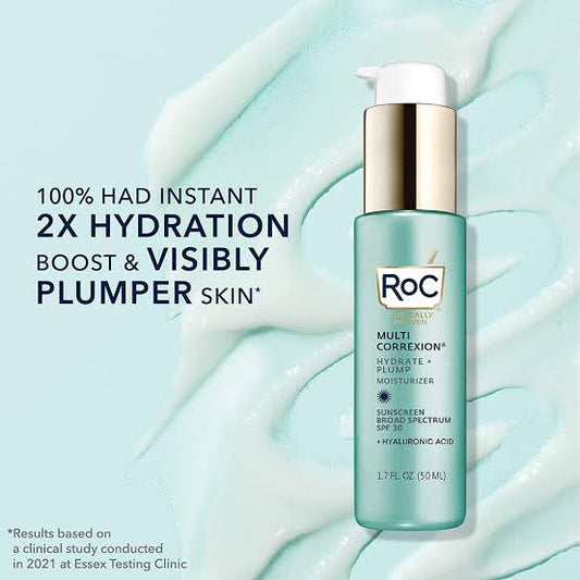 RoC MULTI CORREXION Hydrate + PlumpDaily Moisturizer SPF 30(Box seal broken)