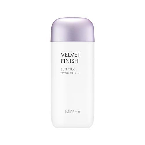 Missha – All Around Safe Block Velvet Finish Sun Milk SPF50+ PA+++ 70ml (Expiry 05/24)