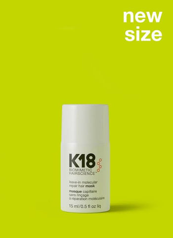 K18 leave-in molecular repair hair mask 15ml