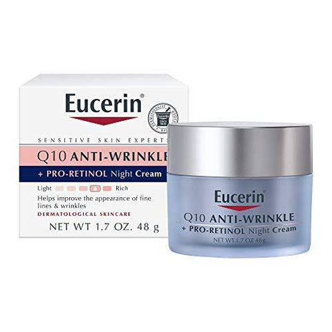 Eucerin Q10 Anti-Wrinkle Pro-Retinol Night Cream 48g