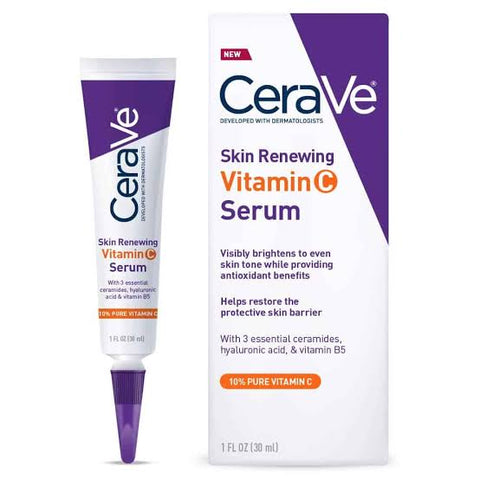 Cerave Skin Renewing Vitamin C Serum

WITH 10% PURE VITAMIN C