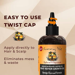 Sunny Isle Jamaican Black Castor Oil Root Repair Growth Oil 4oz