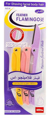 Feather Flamingos Facial Razor