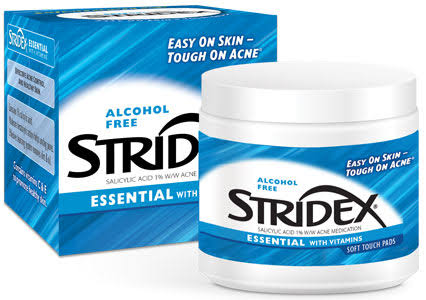Stridex Essential with Vitamins 55 pads