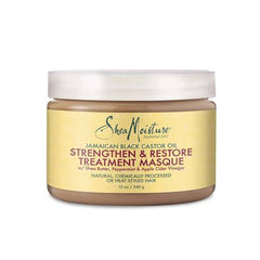 SHEA MOISTURE
JAMAICAN BLACK CASTOR OIL STRENGTHEN & RESTORE TREATMENT MASQUE 340g