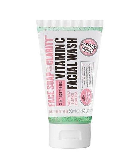 Soap & Glory Face Soap & Clarity 3-in-1 Daily Vitamin C Facial Wash 50 ml